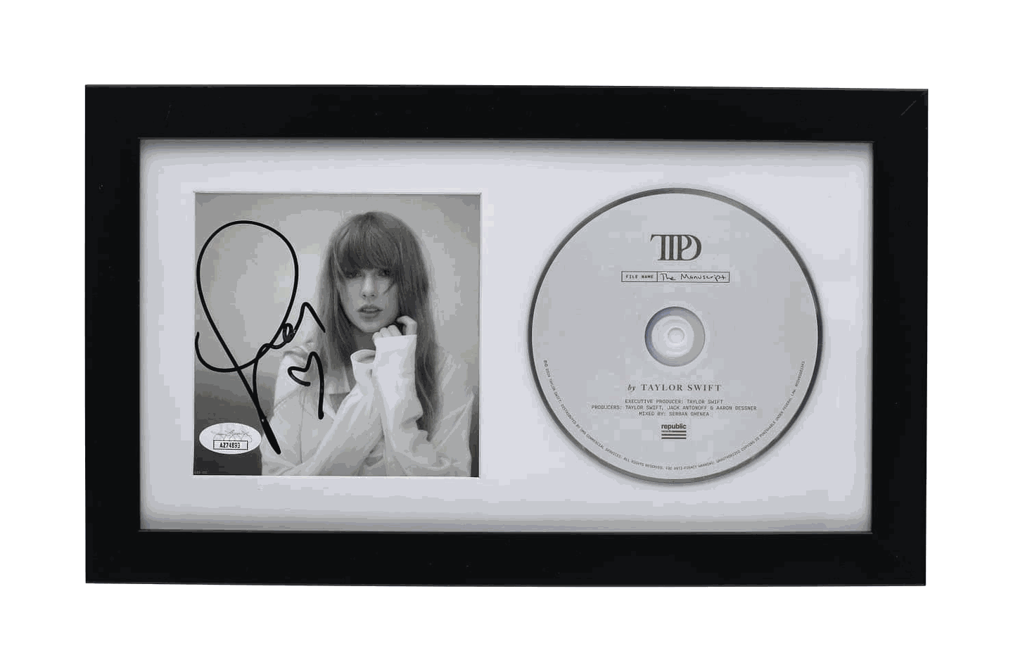 Signed & framed TTPD